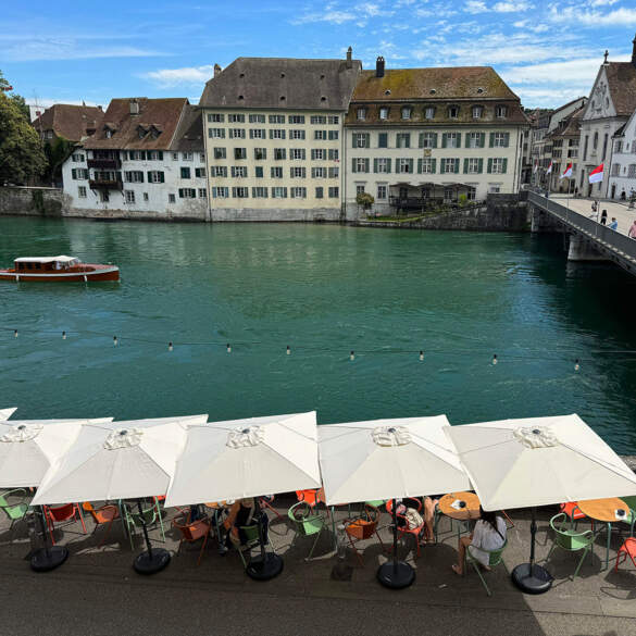 NEST Atelier First Floor Aussicht Aare Solothurn
